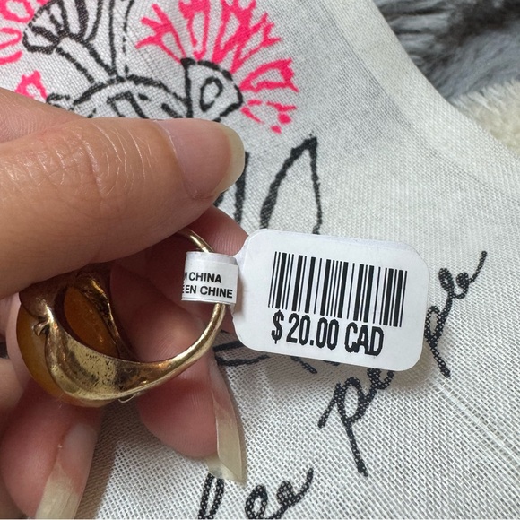 Free People Amber Gold Ring - Picture 3 of 5